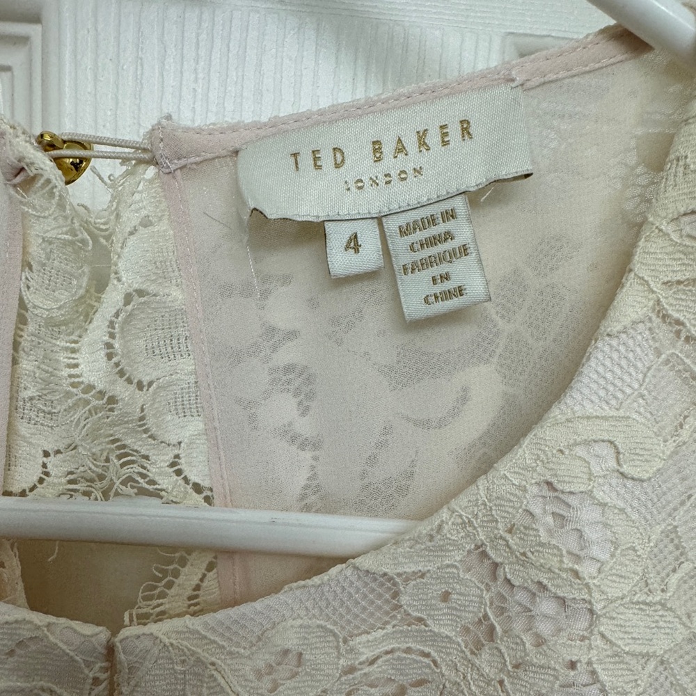 Ted Baker London Pitara Cocktail Dress Ted Sz 4/US 10 - Picture 4 of 11